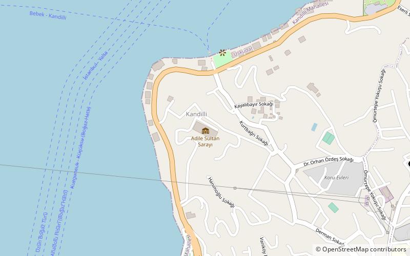 Adile-Sultan-Palast location map