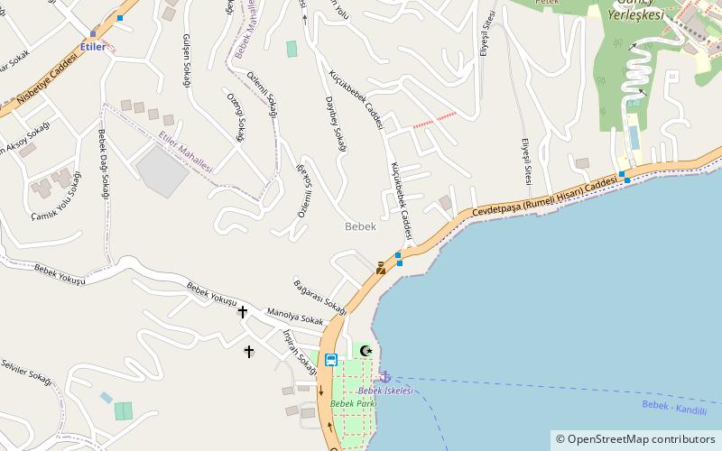bebek istanbul location map