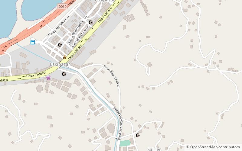 Çayeli location map