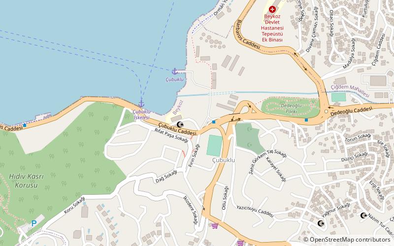 cubuklu istanbul location map