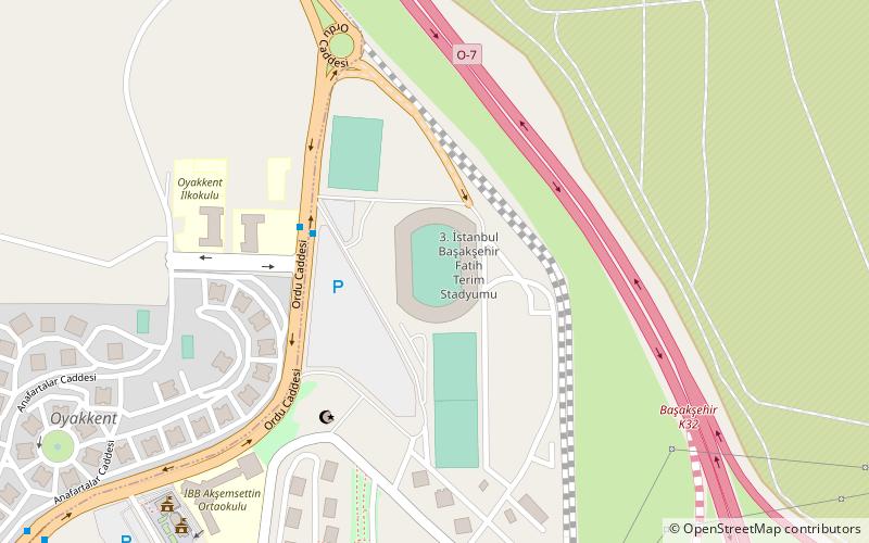 Başakşehir Arena location map