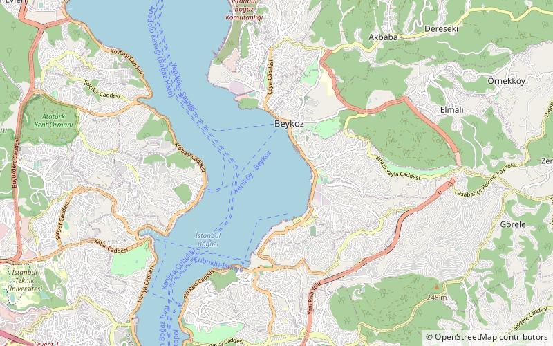 Distrito de Beykoz location map