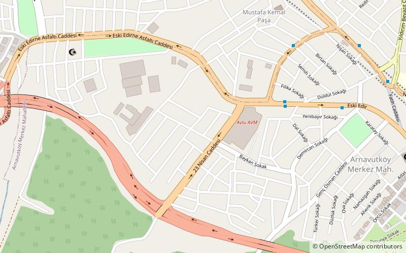 Arnavutköy location map