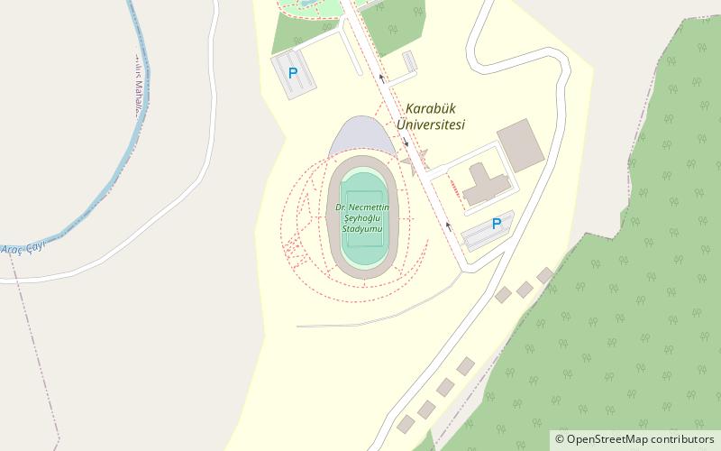 Ay-Yıldız Stadium location map