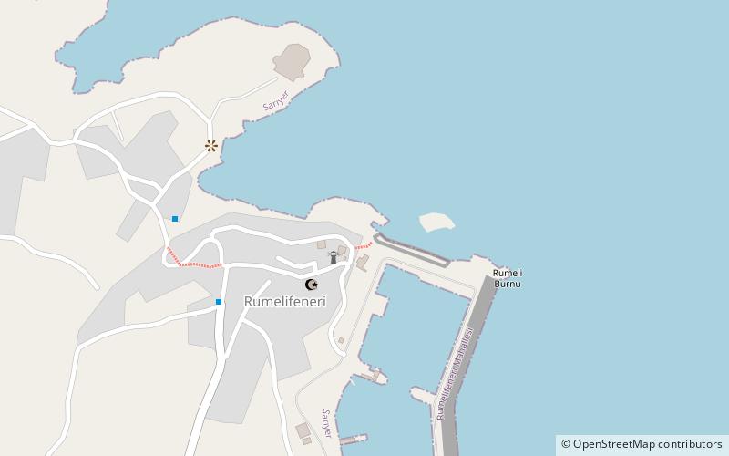 Rumeli Feneri location map