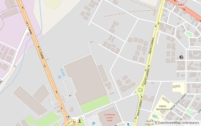 Gazi Mustafa Kemal Paşa location map