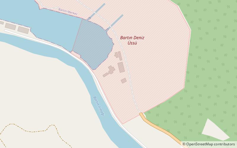 Bartın Naval Base location map