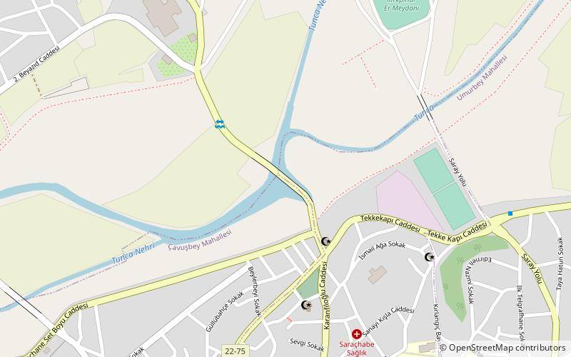 Saraçhane Bridge location map