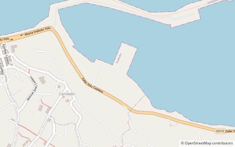Inebolu Shipyard location map