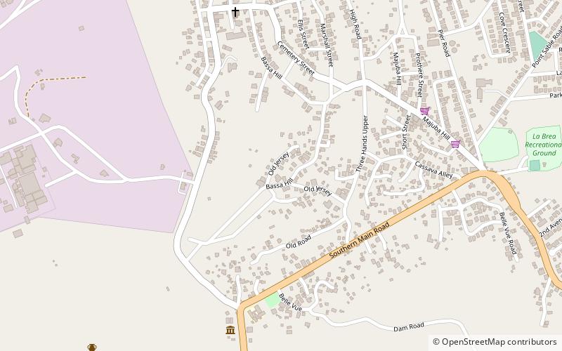 La Brea location map