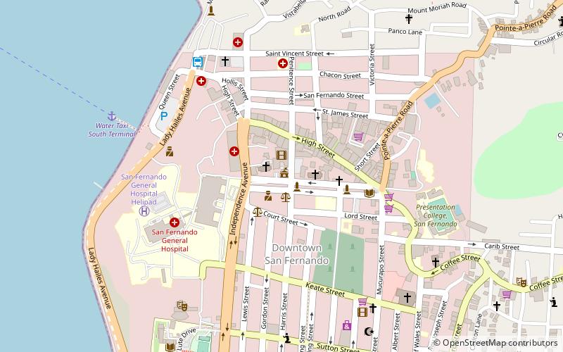 san fernando city hall location map