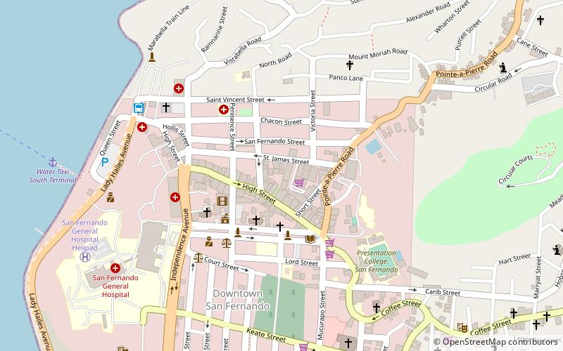 carlton centre san fernando location map