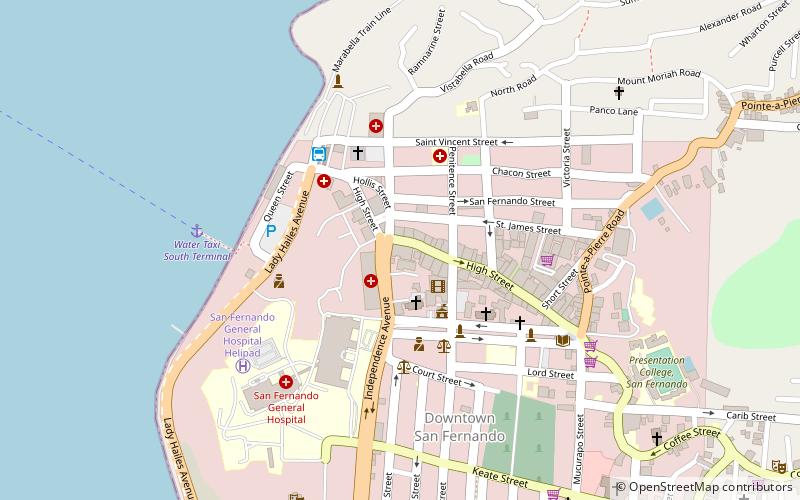courts san fernando location map