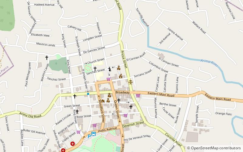 Arima Town Hall location map