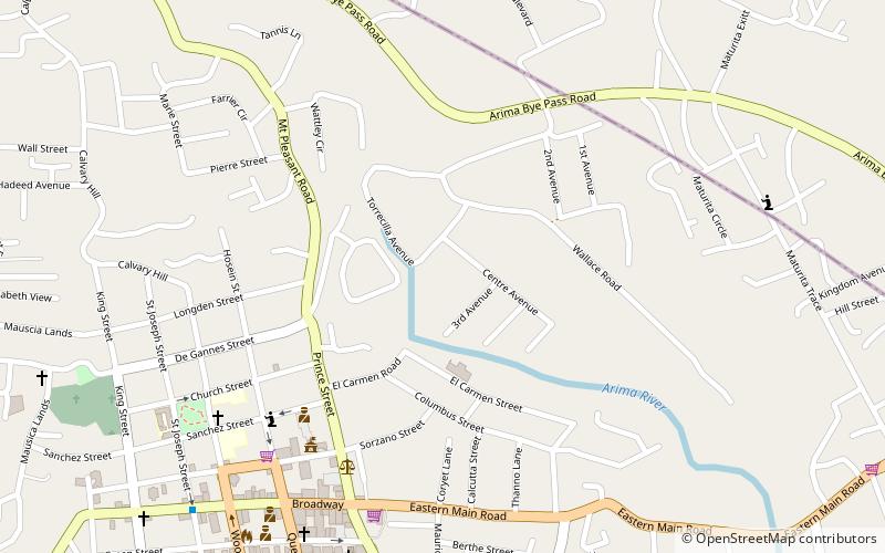 emmanus center arima location map