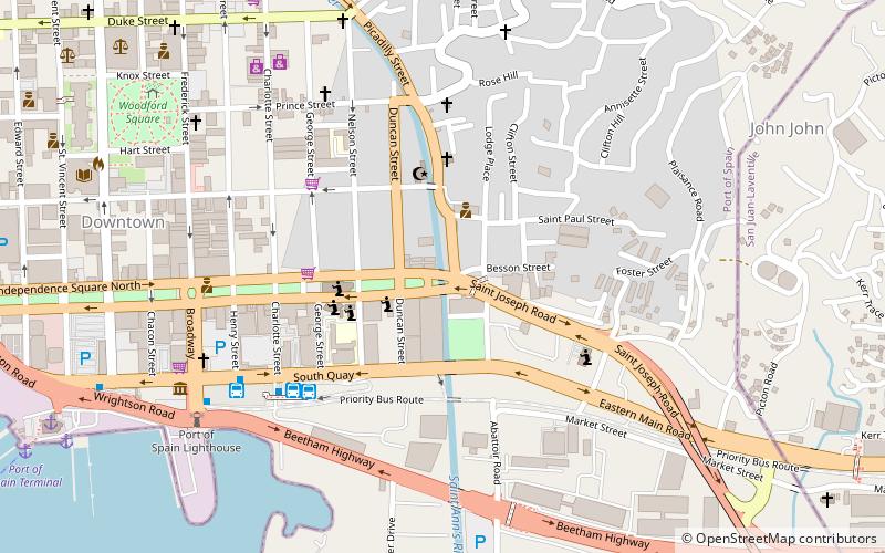 Independence Square location map