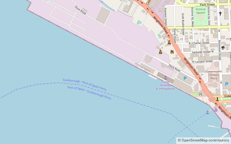 Port of Spain International Waterfront Centre location map
