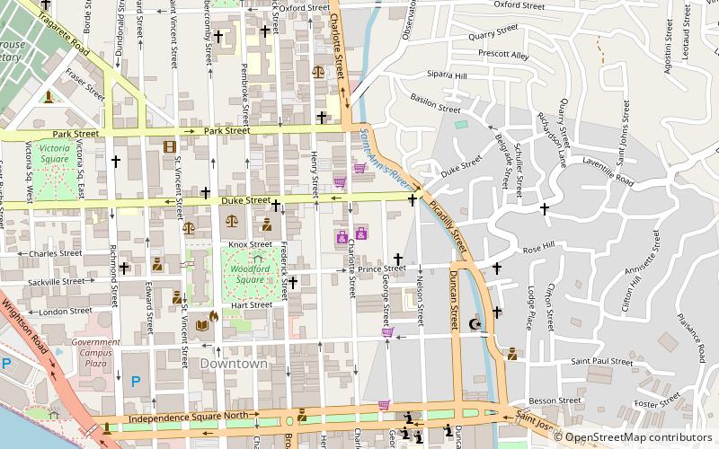 rheas mall port of spain location map