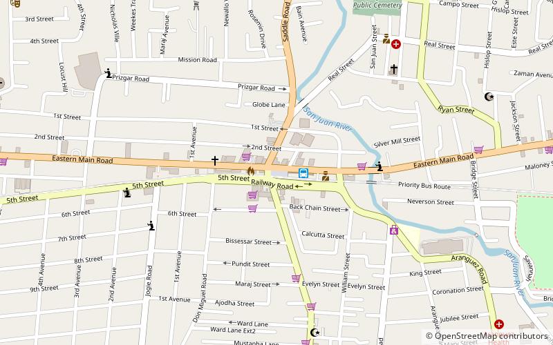 The Croiseé location map