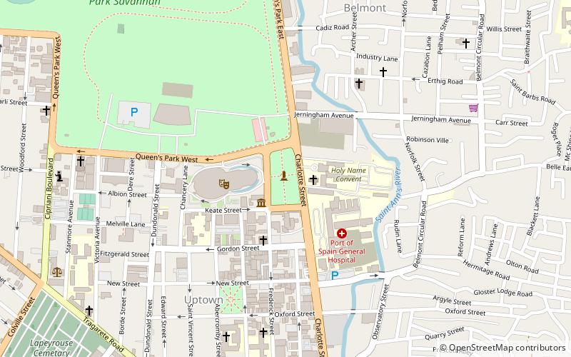Parque Memorial location map