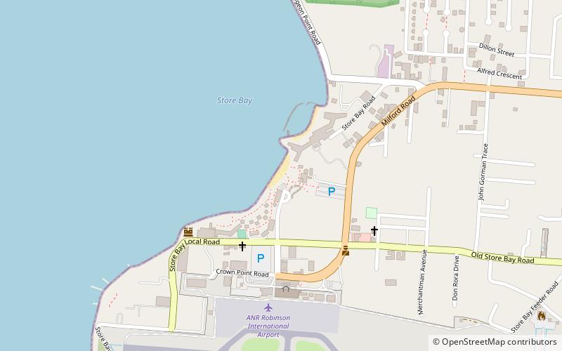 store bay tobago location map