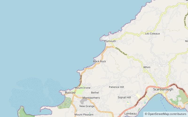 fort bennett tobago location map