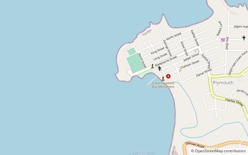 fort james tobago location map