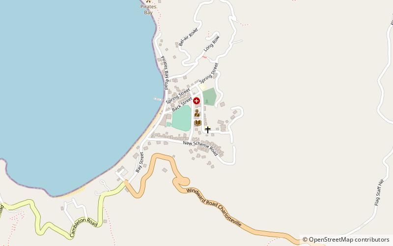 charlotteville branch library tobago location map