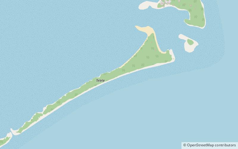 telele funafuti location map