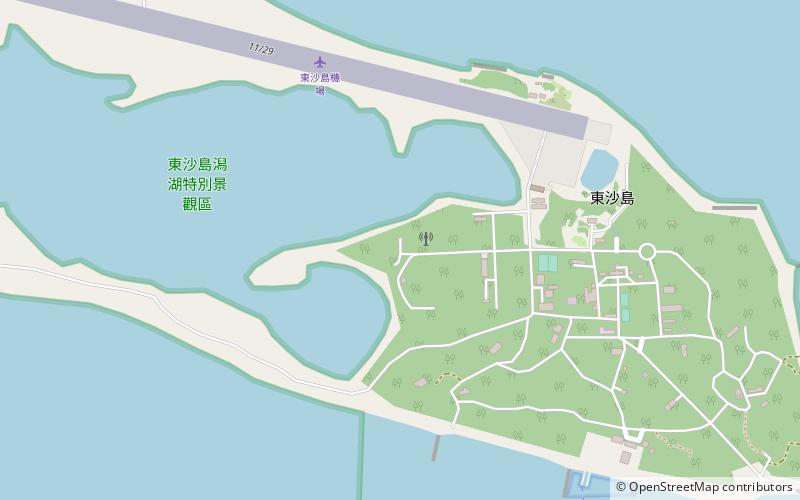 dongsha inseln location map