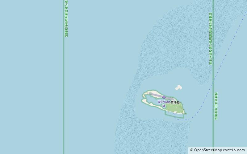 Dongsha Atoll National Park location map