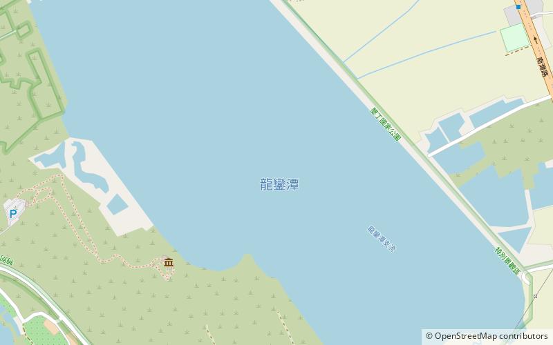 Longluan Lake location map