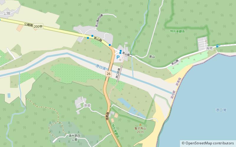 Gangkou Suspension Bridge location map
