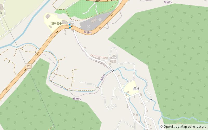 Shizi location map