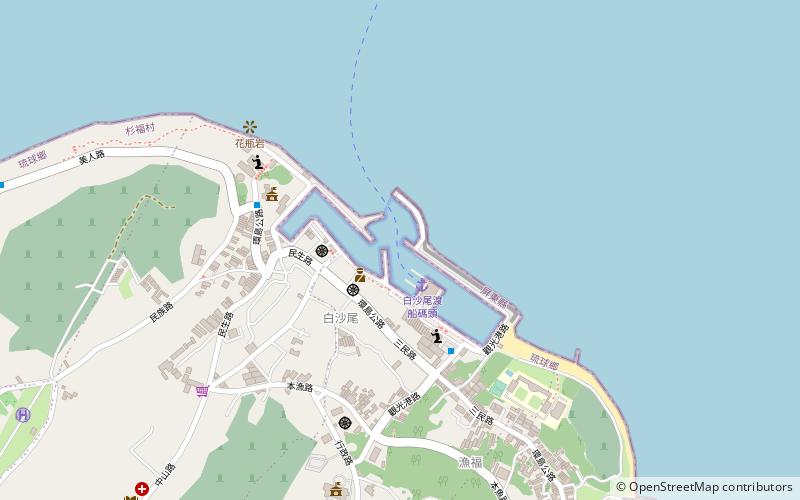 Baisha Port location map
