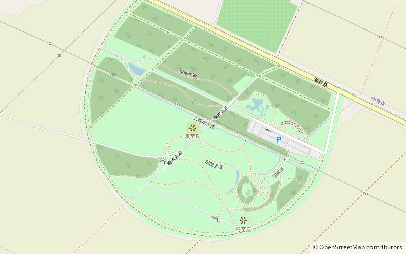Linhousilin Forest Park location map