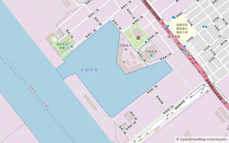 Qian zhen yu gang location map