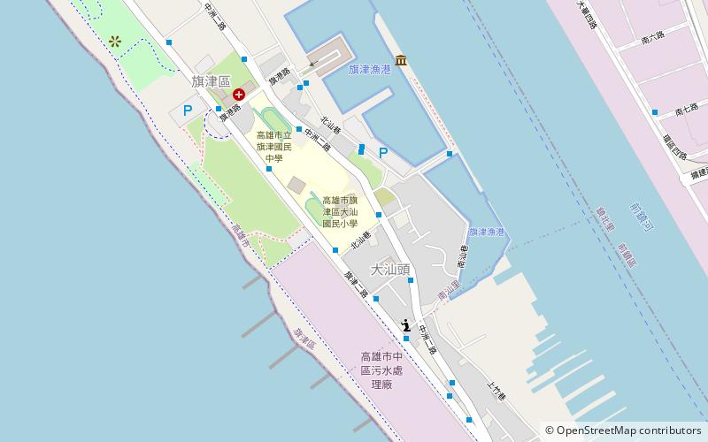 Qijin location map