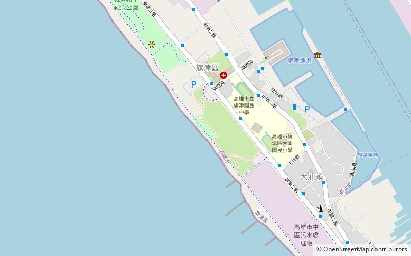Cijin Wind Turbine Park location map