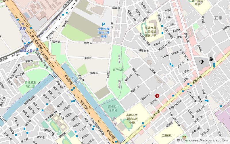 wu jia gong yuan kaohsiung location map
