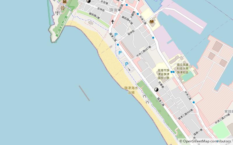 Qi jin hai shui yu chang location map