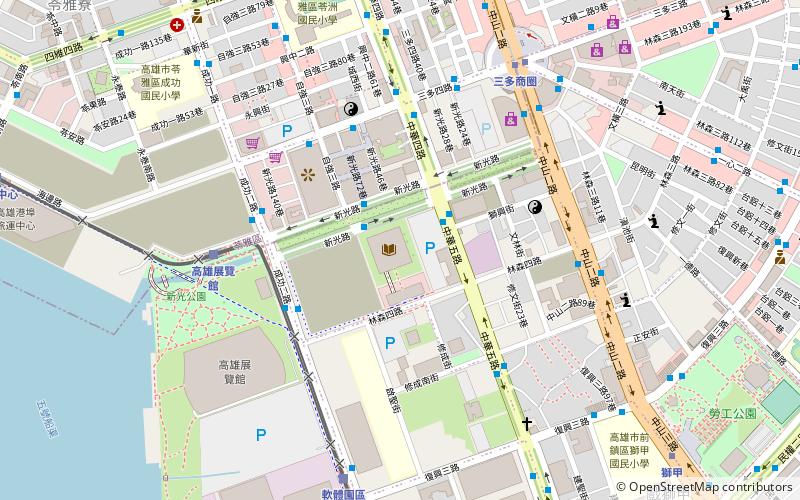 Kaohsiung Main Public Library location map