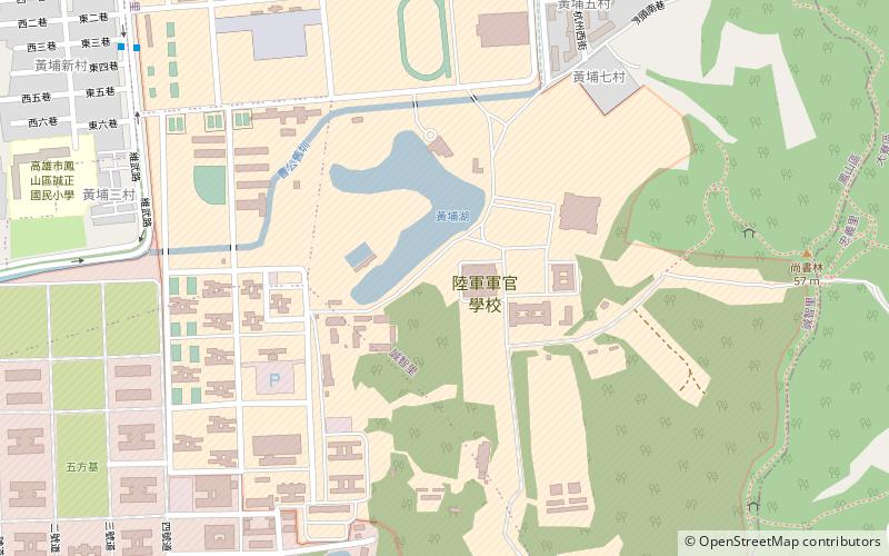 republic of china military academy kaohsiung location map