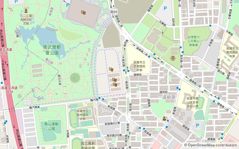 preparatory office of the wei wu ying center for the arts kaohsiung location map