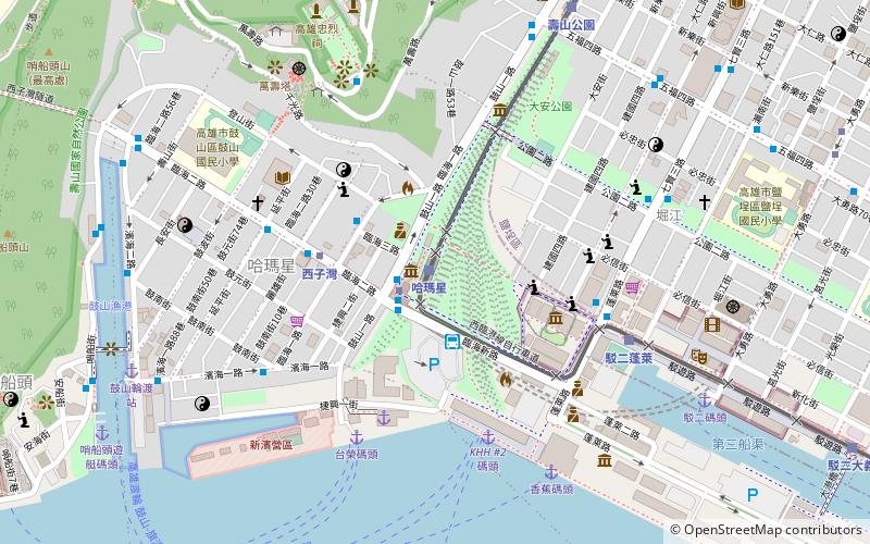 Takao Railway Museum location map