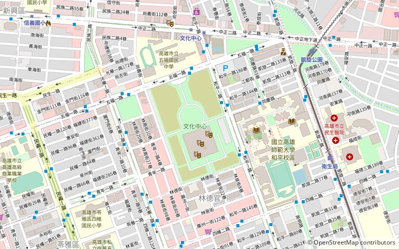 Kaohsiung Cultural Center location map