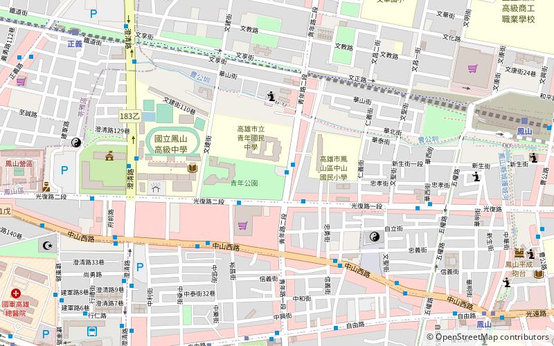 fongshan community culture museum kaohsiung location map