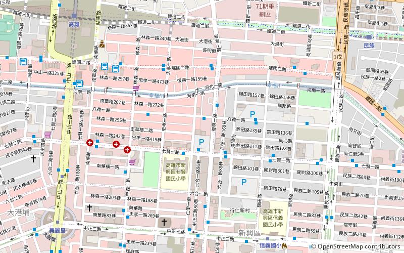 Hong Fa Temple location map