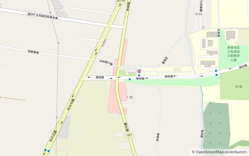 National Pingtung University of Science and Technology location map