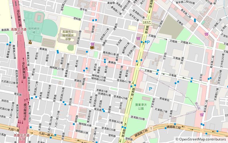 yi hua shi chang kaohsiung location map